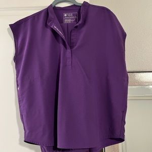 Figs Magic Purple Scrubs Set